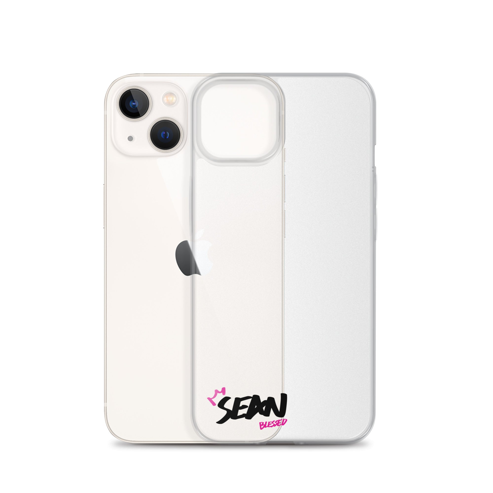 Clear iPhone Case - Sean Blessed