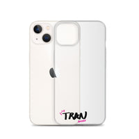 Clear iPhone Case - Tran Blessed