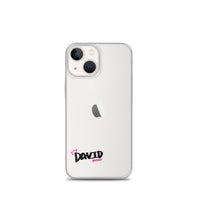 Clear iPhone Case - David Blessed