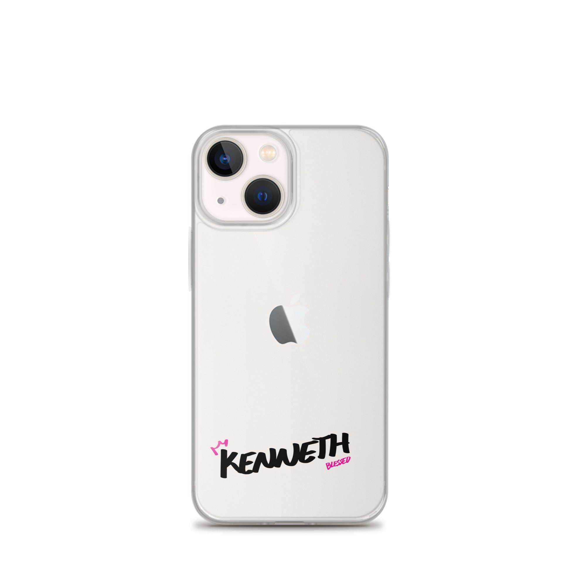 Clear iPhone Case - Kenneth Blessed