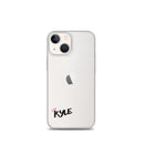 Clear iPhone Case - Kyle