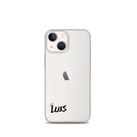 Clear iPhone Case - Luis