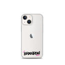 Clear iPhone Case - Brandon Blessed