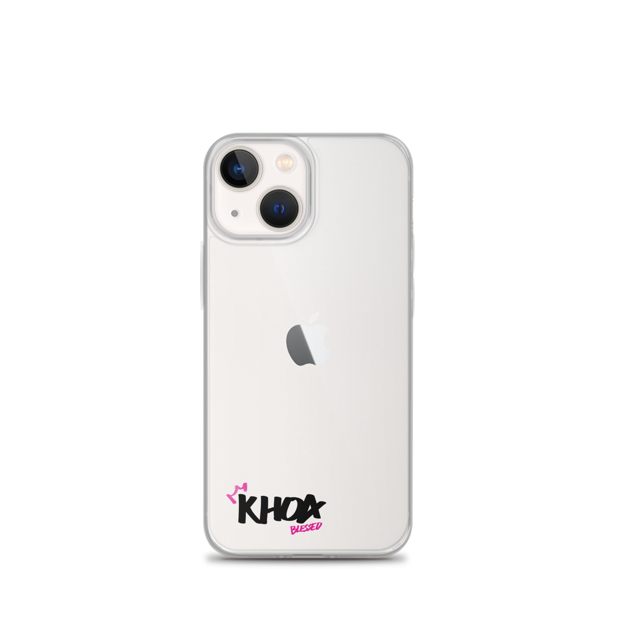 Clear iPhone Case - Khoa Blessed