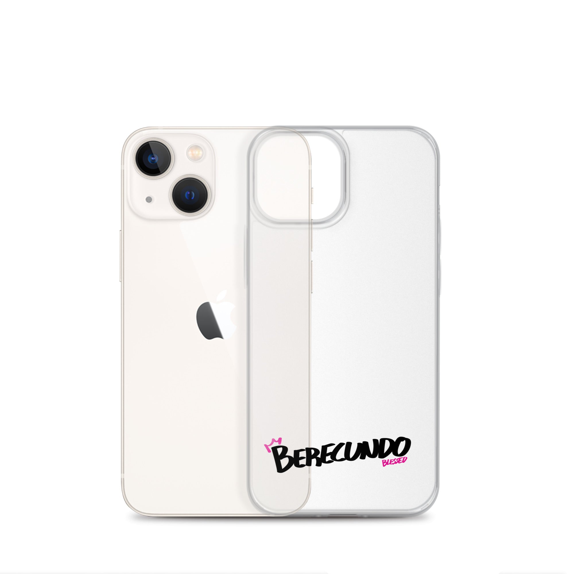 Clear iPhone Case - Berecundo Blessed