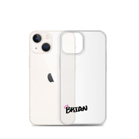 Clear iPhone Case - Brian