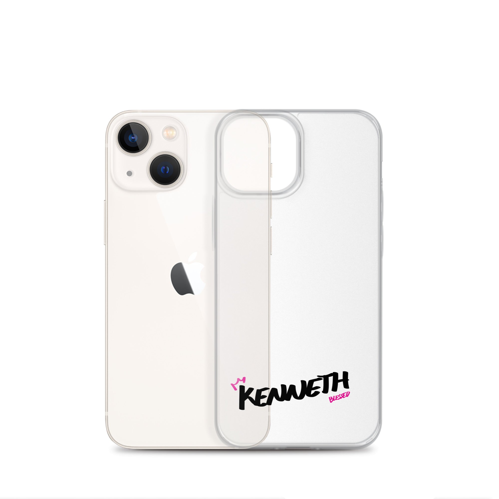 Clear iPhone Case - Kenneth Blessed