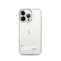 Clear iPhone Case - Brittney Blessed