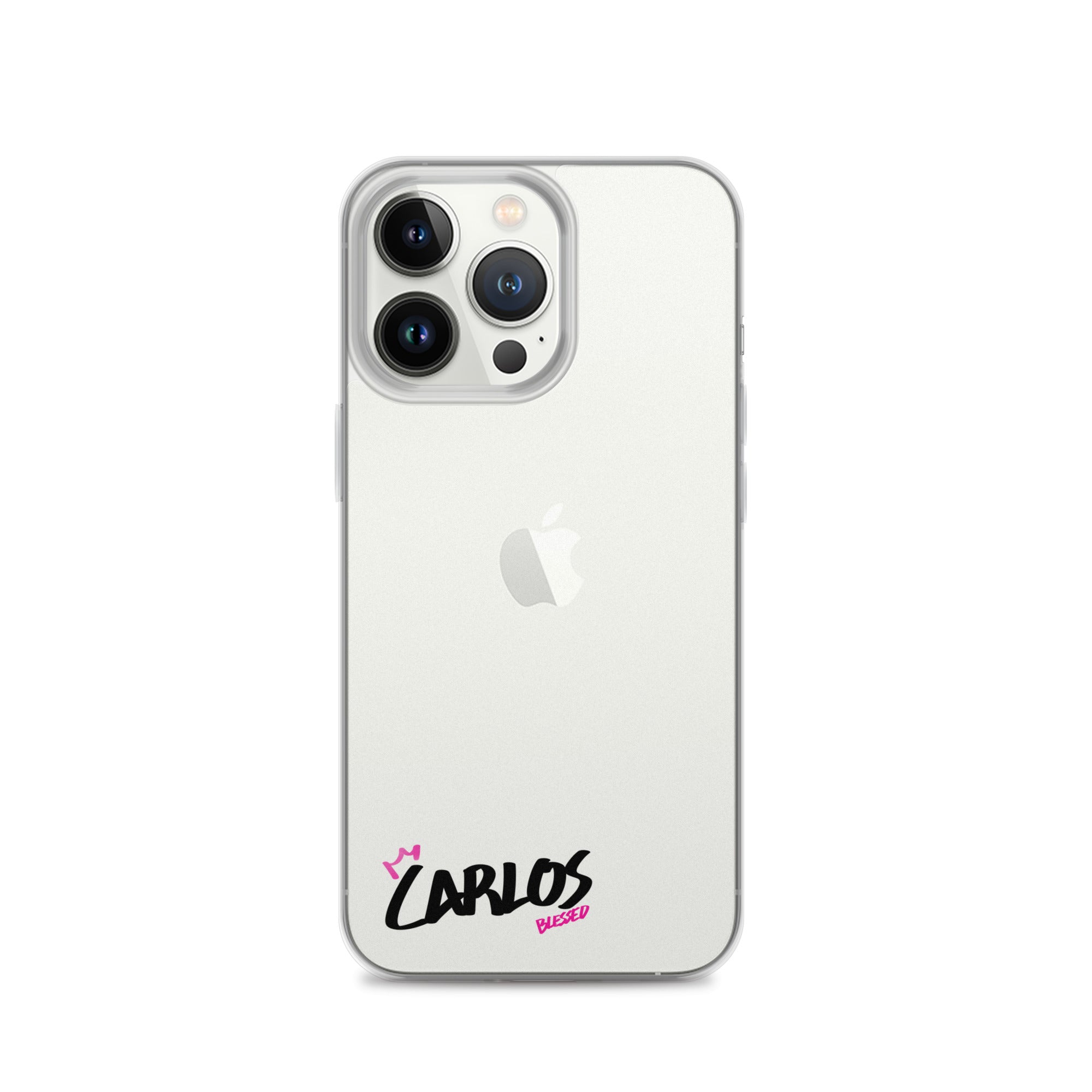 Clear iPhone Case - Carlos Blessed