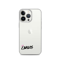 Clear iPhone Case - Carlos