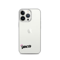 Clear iPhone Case - David