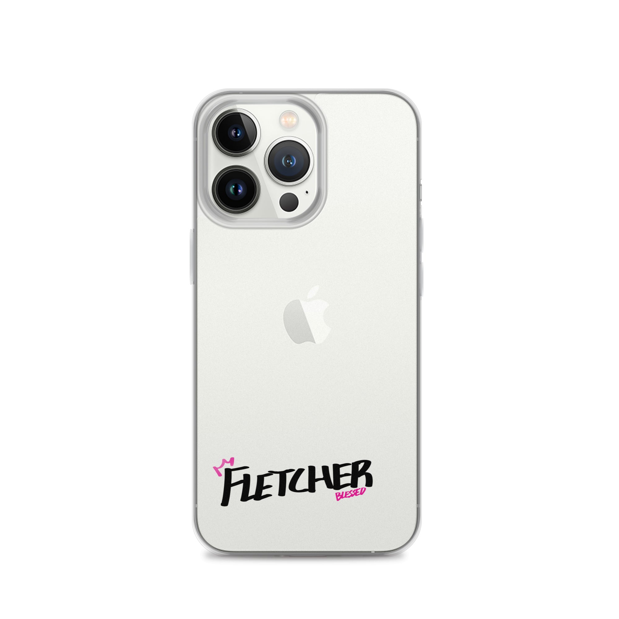 Clear iPhone Case - Fletcher Blessed