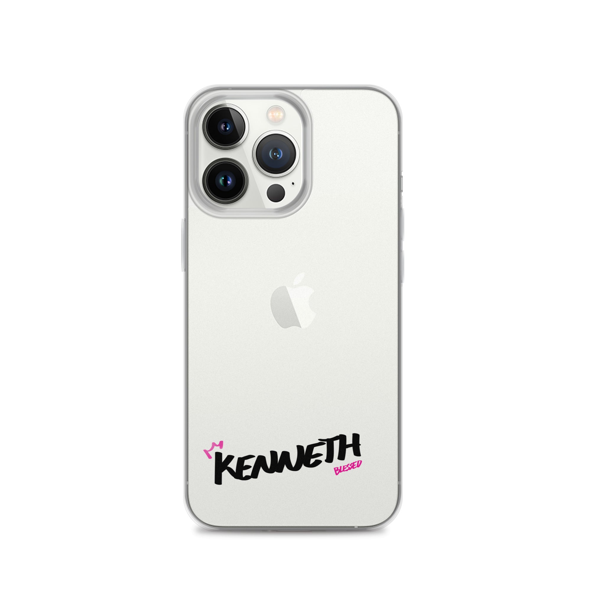 Clear iPhone Case - Kenneth Blessed