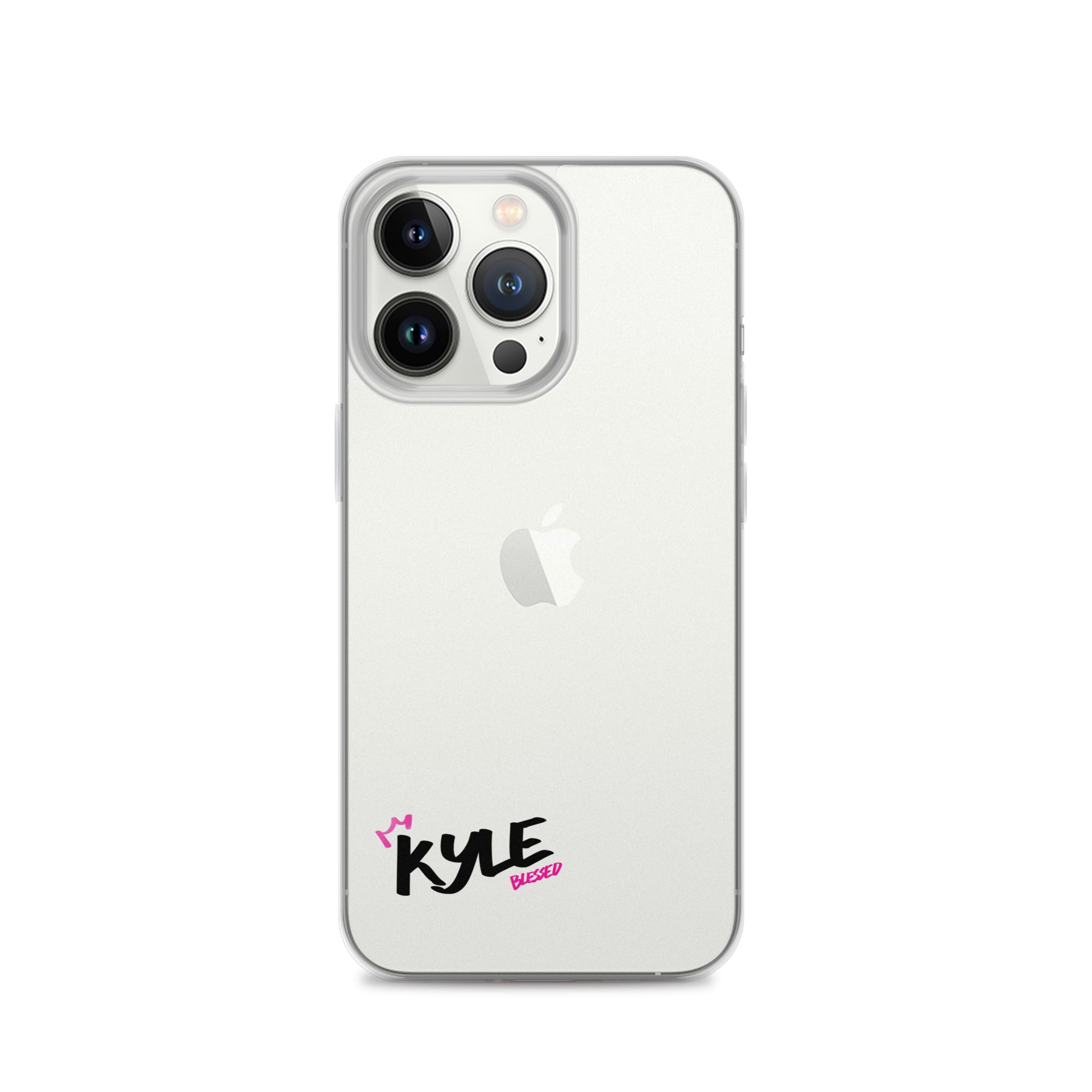 Clear iPhone Case - Kyle Blessed