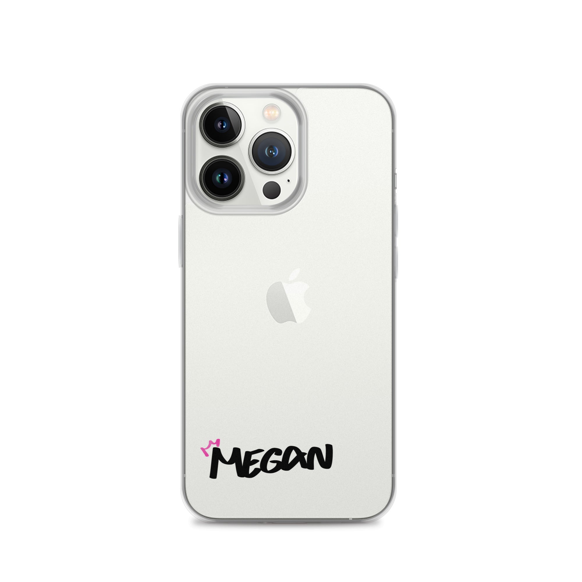 Clear iPhone Case - Megan