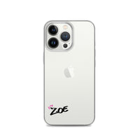 Clear iPhone Case - Zoe