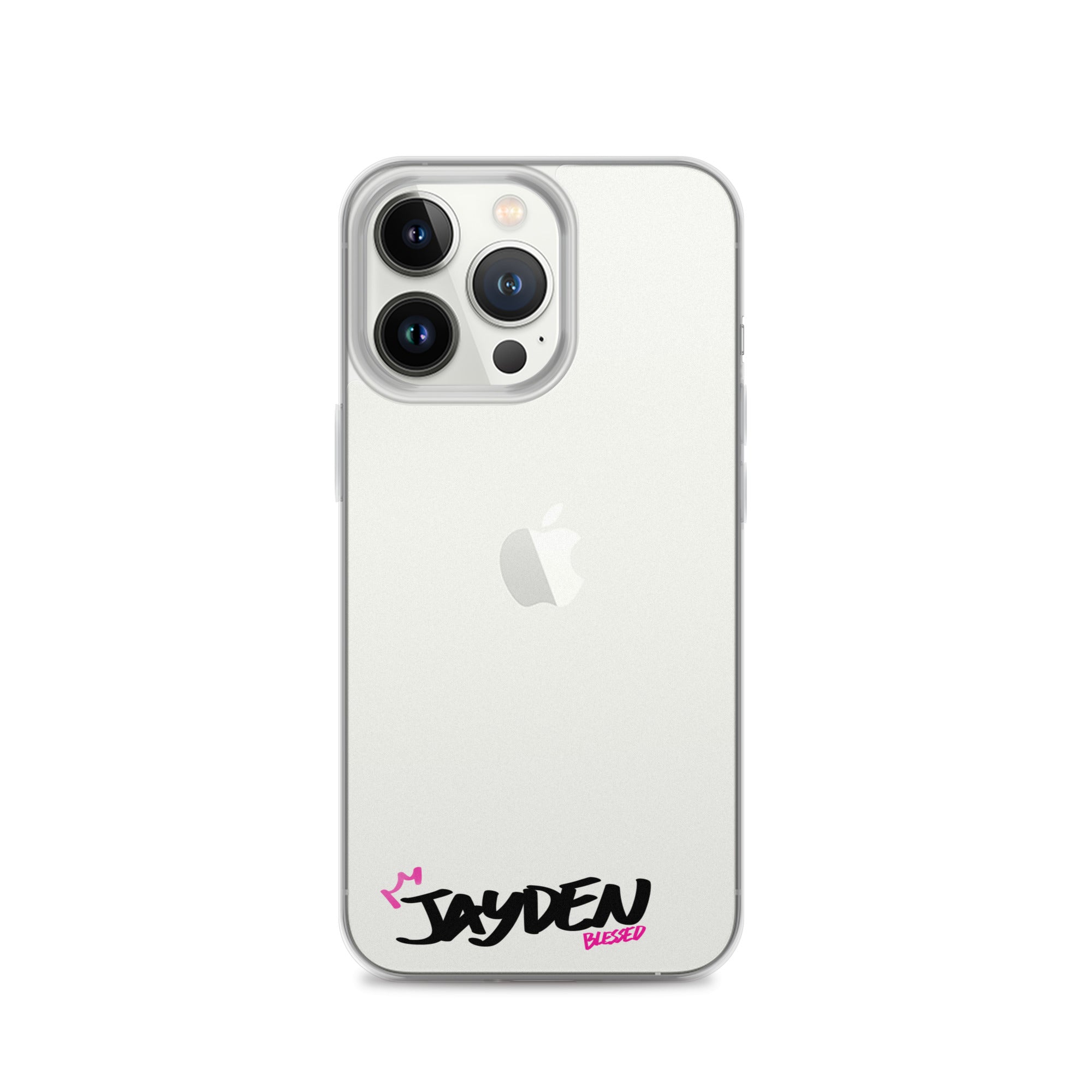 Clear iPhone Case - Jayden Blessed