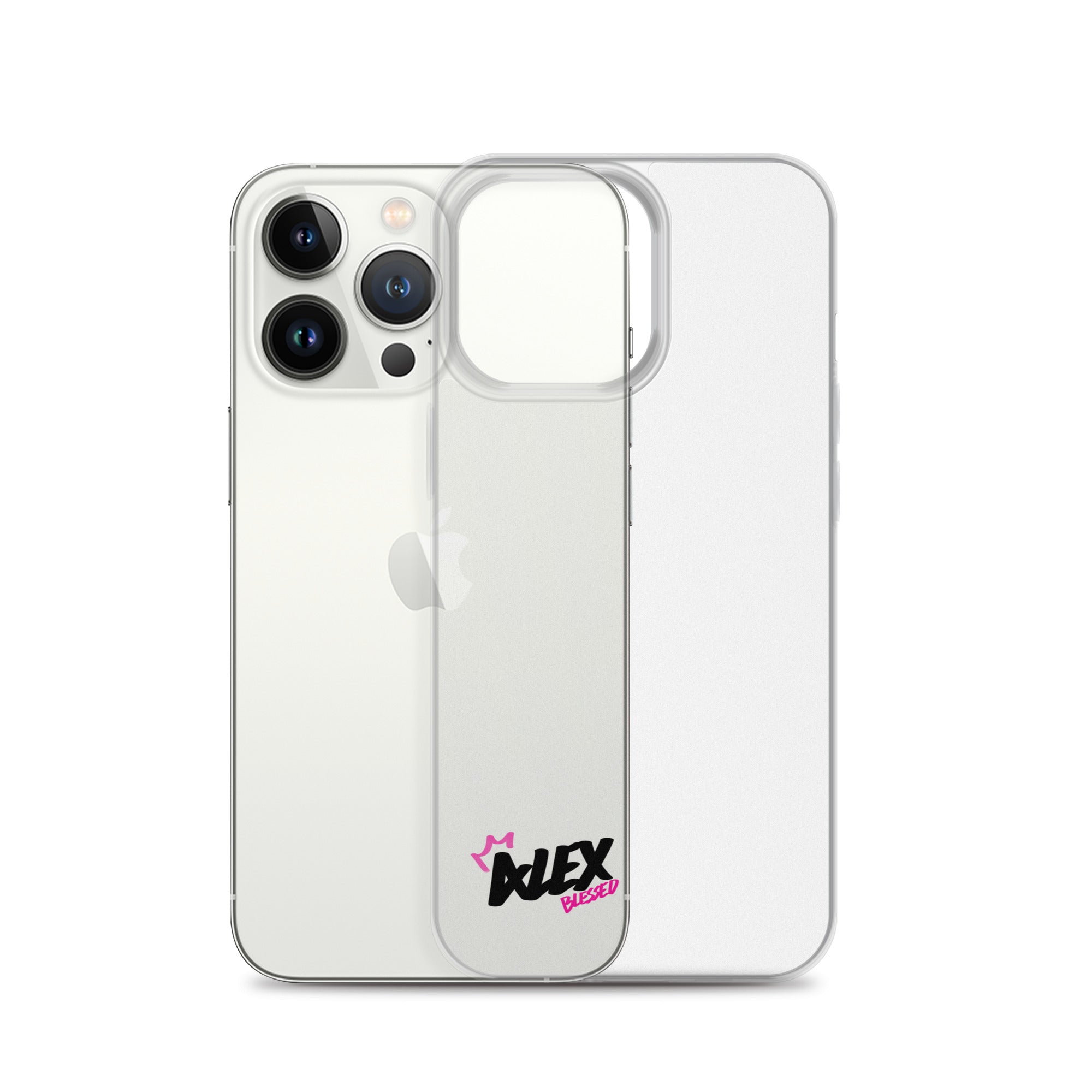 Clear iPhone Case - Alex Blessed