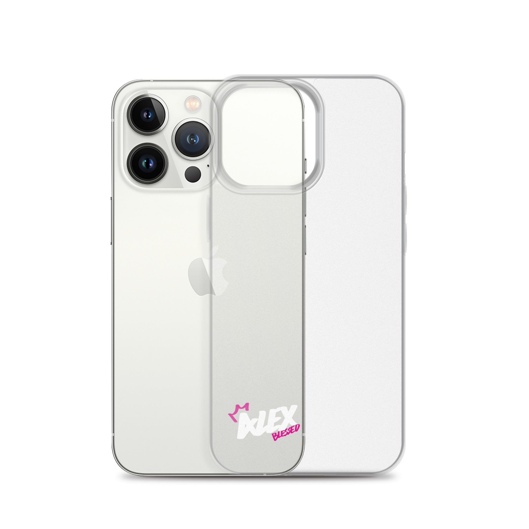 Clear iPhone Case - Alex Blessed