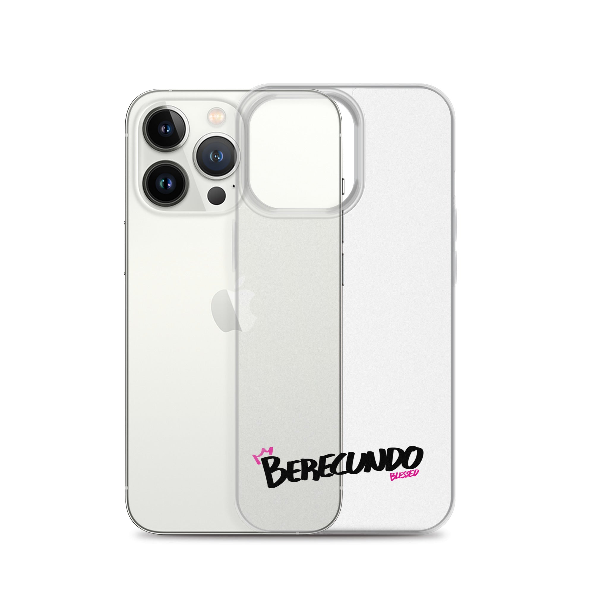 Clear iPhone Case - Berecundo Blessed