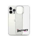 Clear iPhone Case - Brittney Blessed