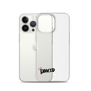 Clear iPhone Case - David