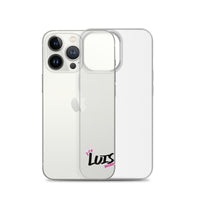 Clear iPhone Case - Luis Blessed