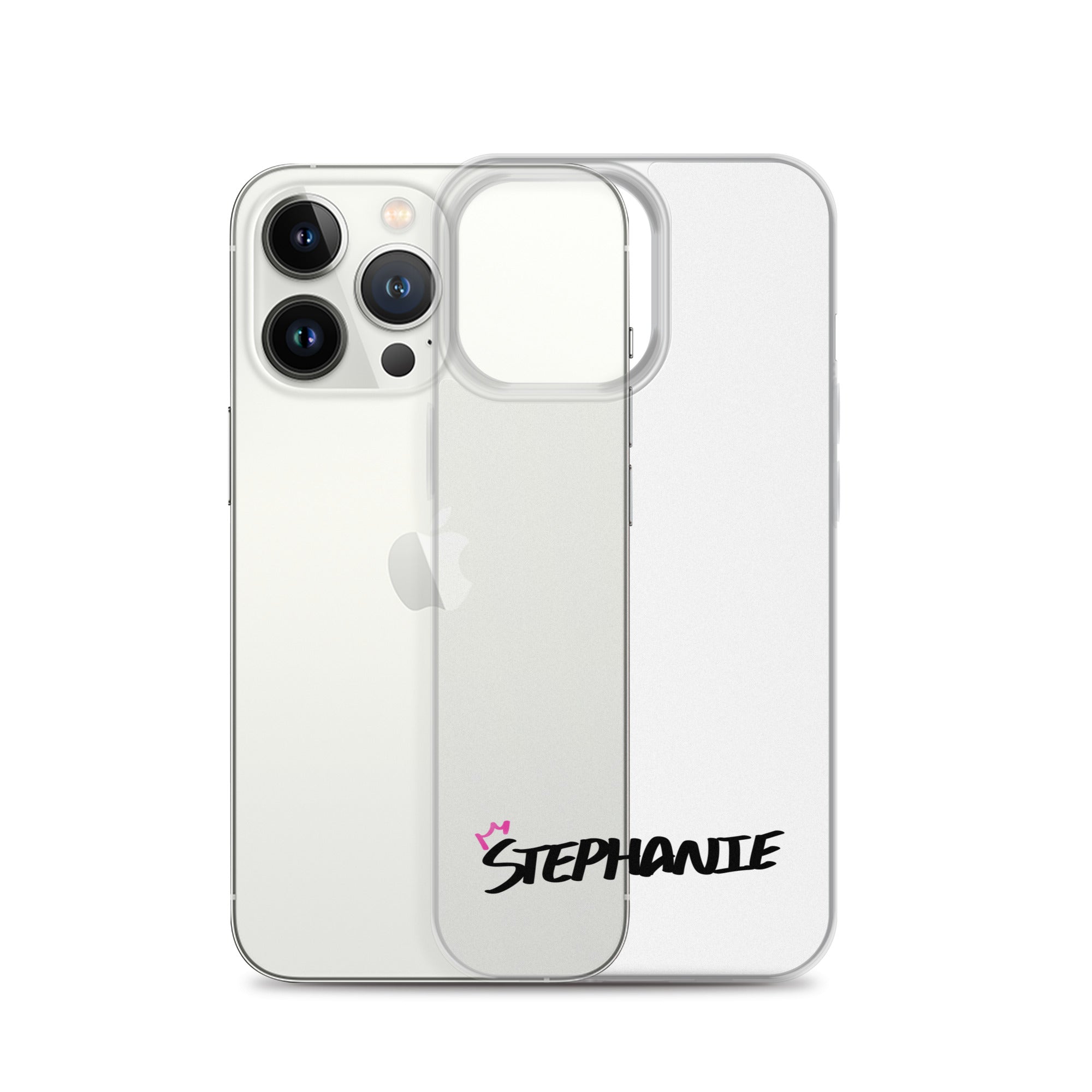 Clear iPhone Case - Stephanie