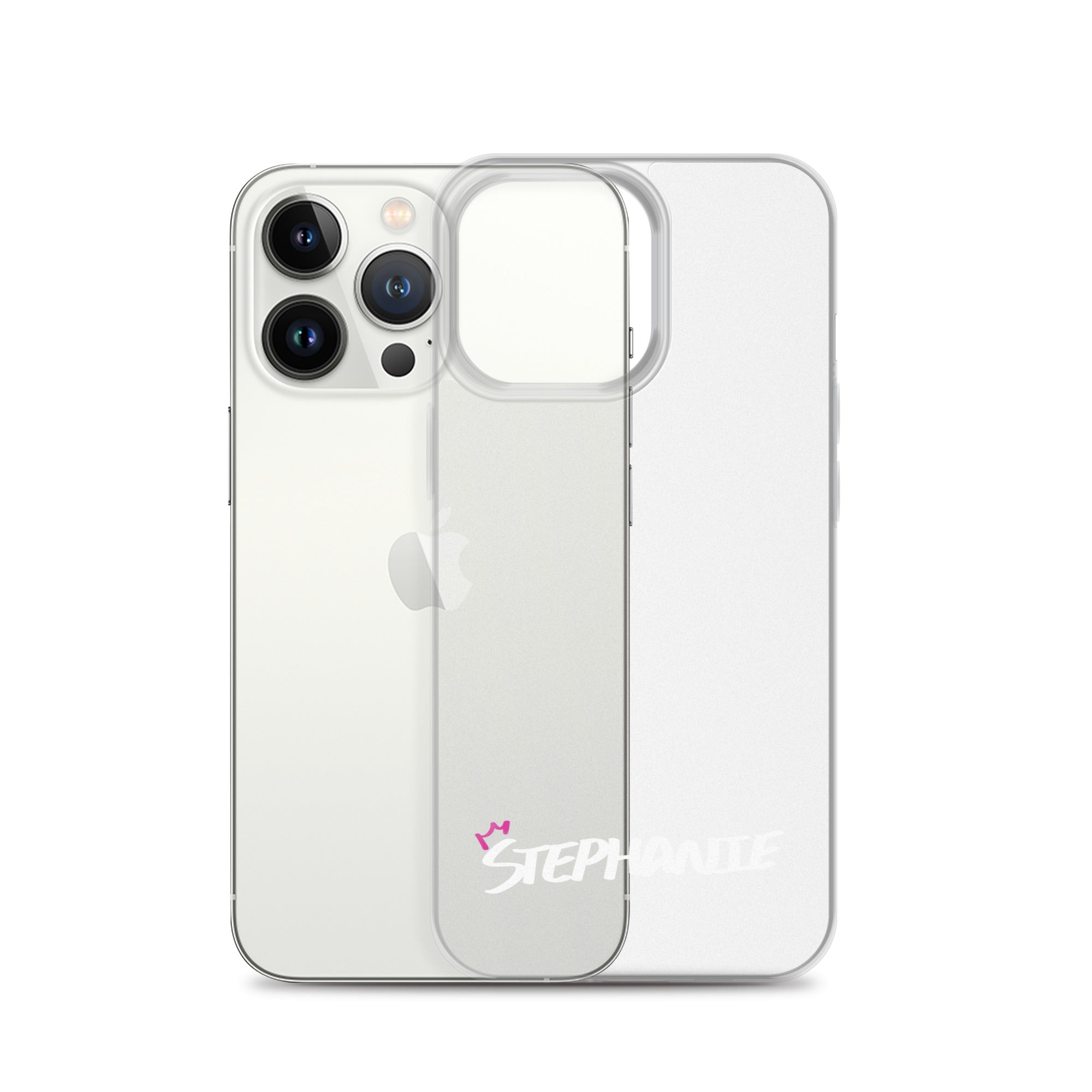 Clear iPhone Case - Stephanie