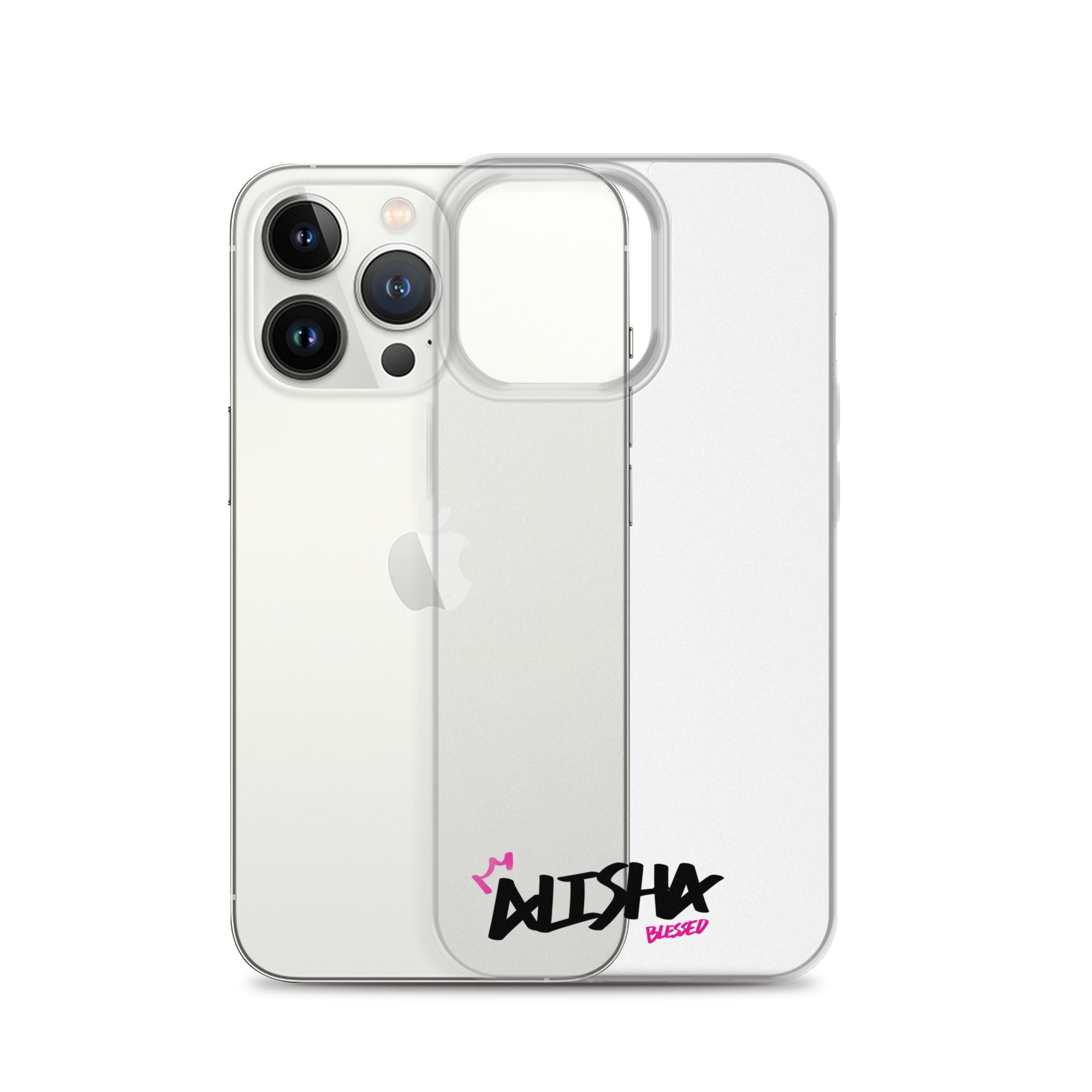 Clear iPhone Case - Alisha Blessed