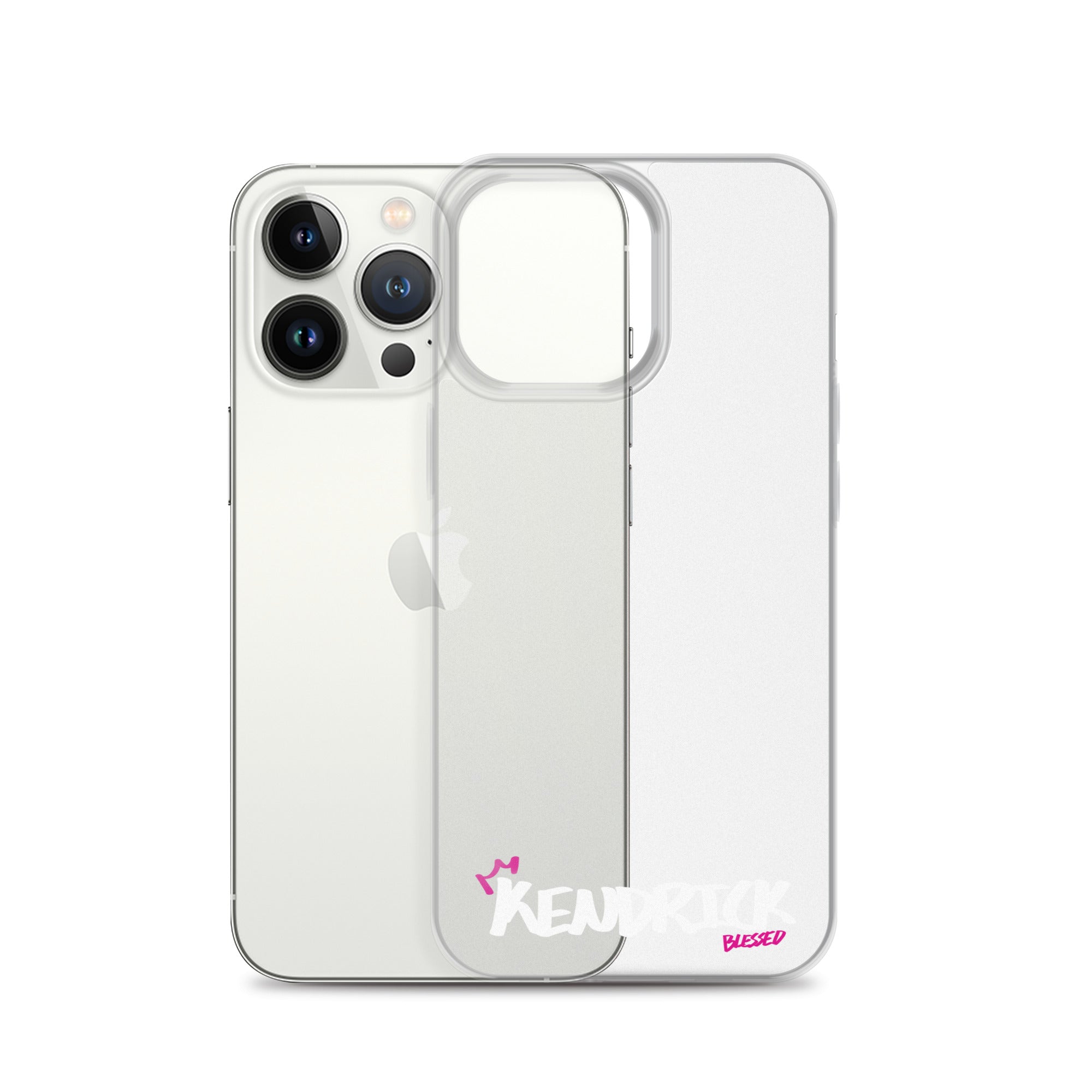 Clear iPhone Case - Kendrick Blessed