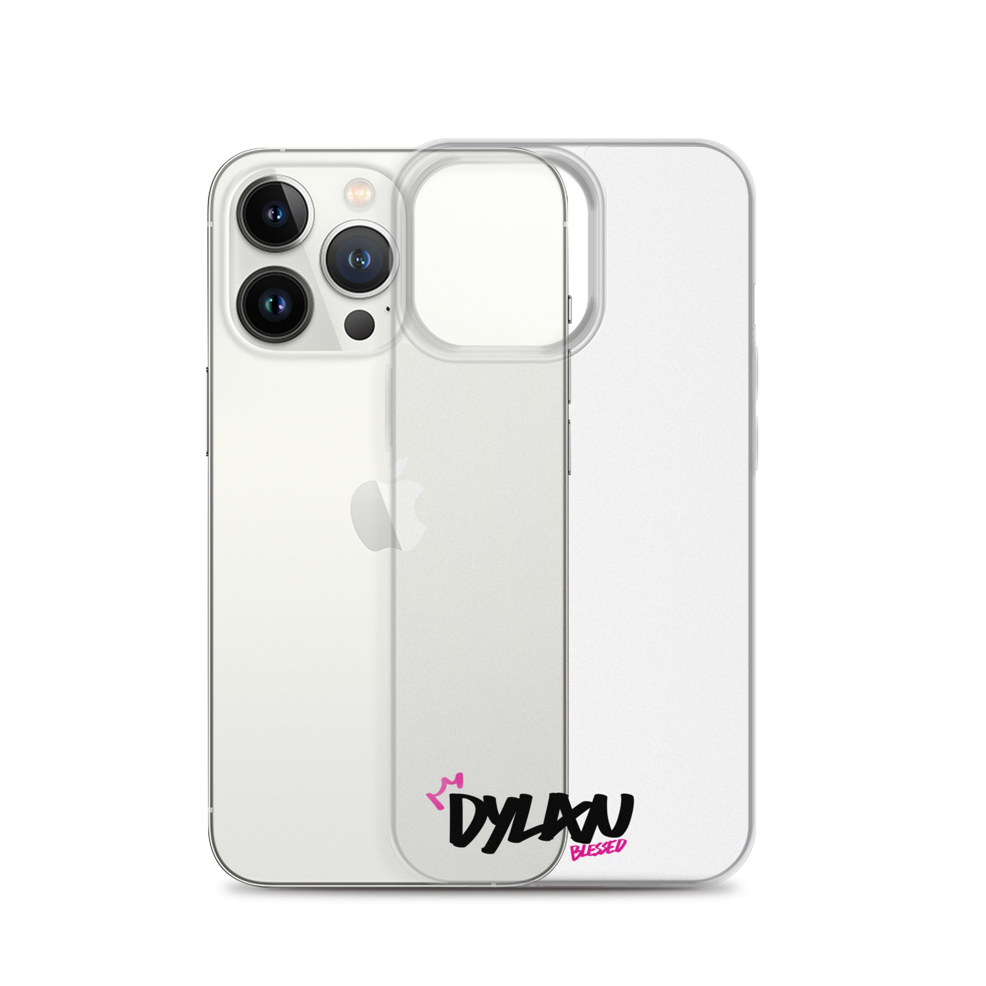 Clear iPhone Case - Dylan Blessed