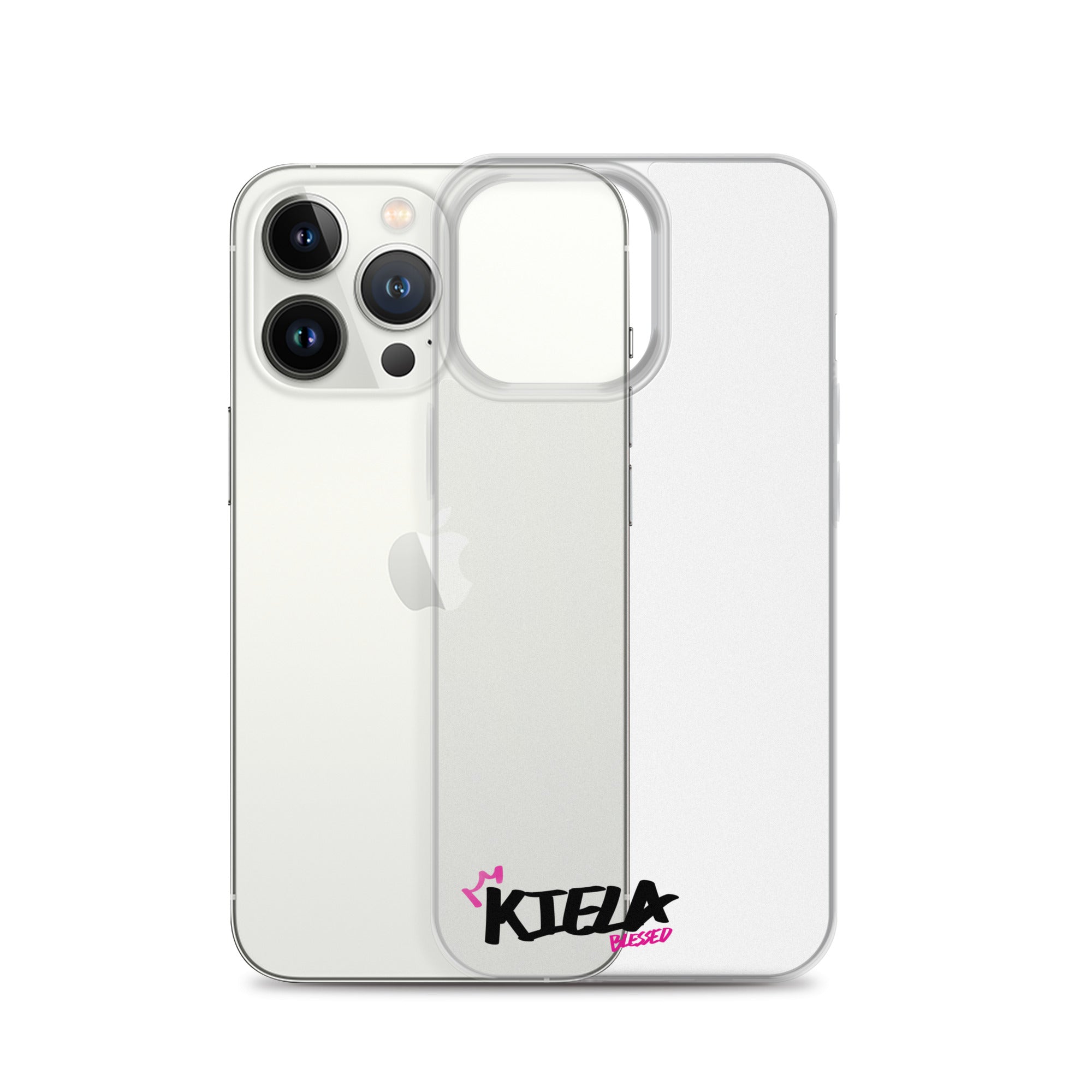 Clear iPhone Case - Kiela Blessed