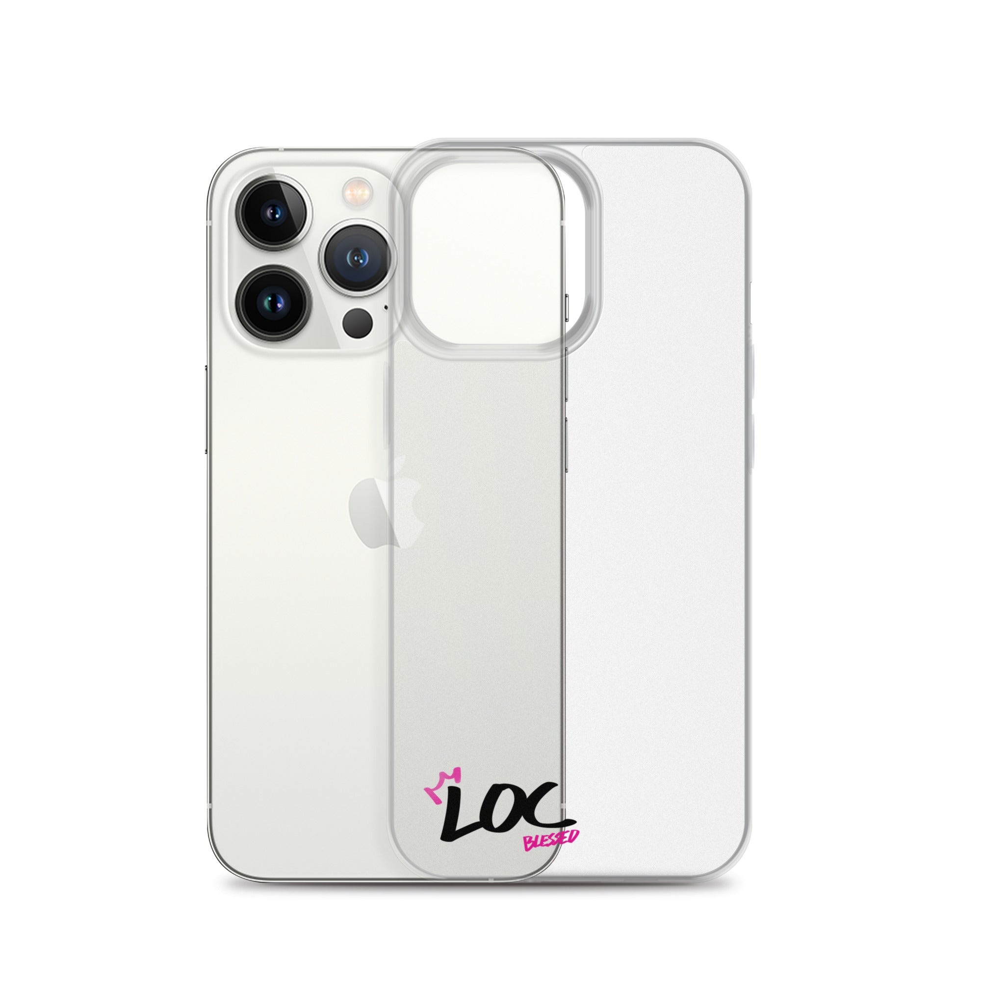 Clear iPhone Case - Loc Blessed