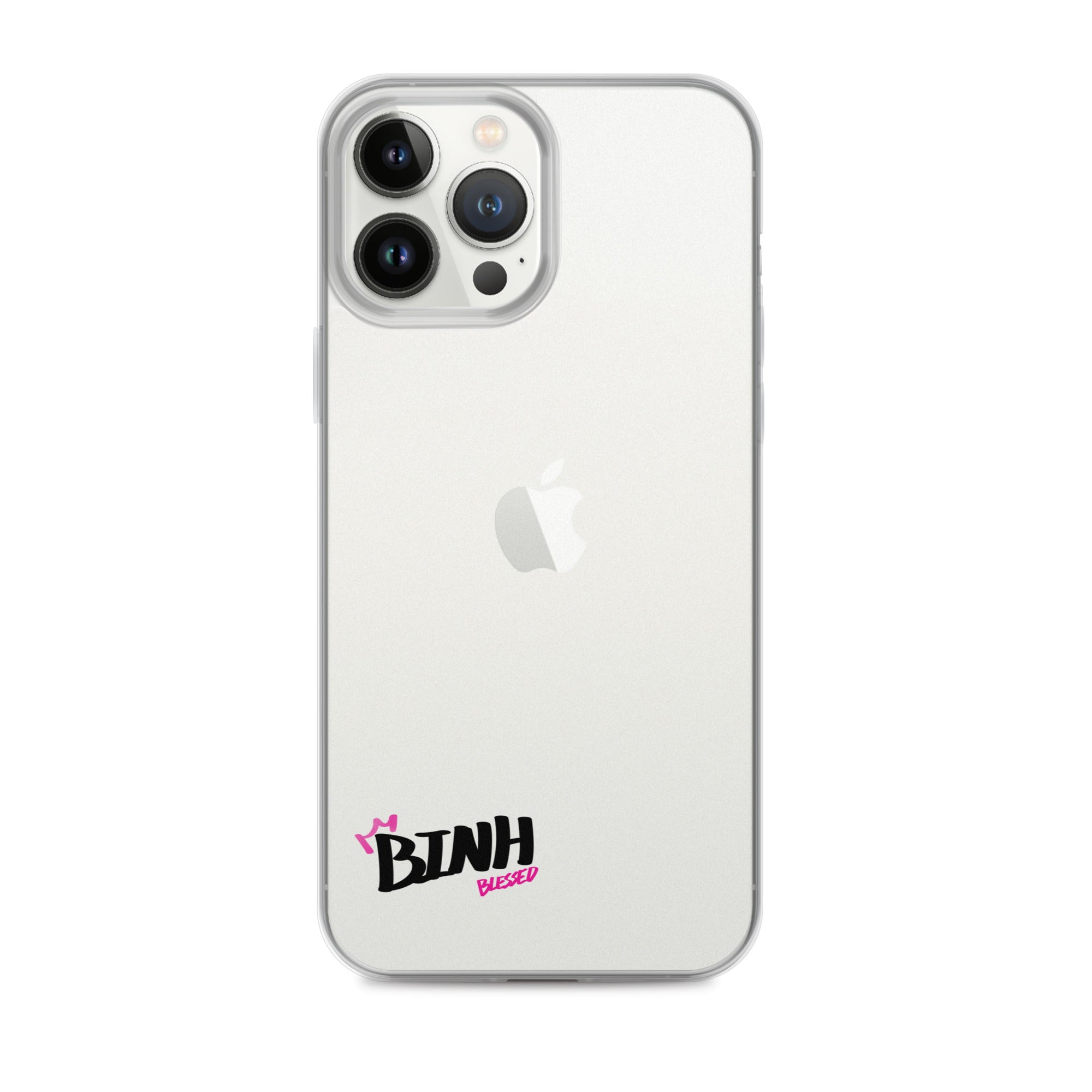 Clear iPhone Case - Binh Blessed