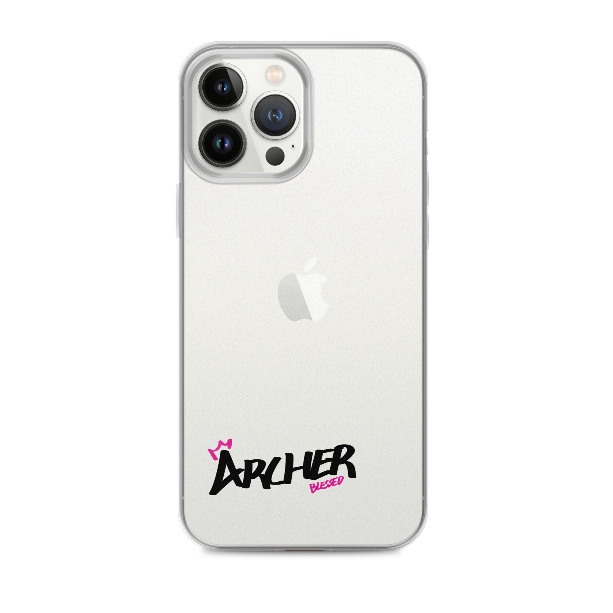 Clear iPhone Case - Archer Blessed