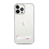 Clear iPhone Case - Brittney Blessed