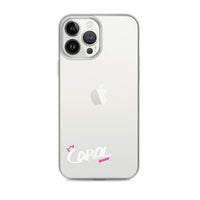 Clear iPhone Case - Carol Blessed