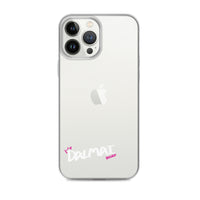 Clear iPhone Case - Dalmai Blessed