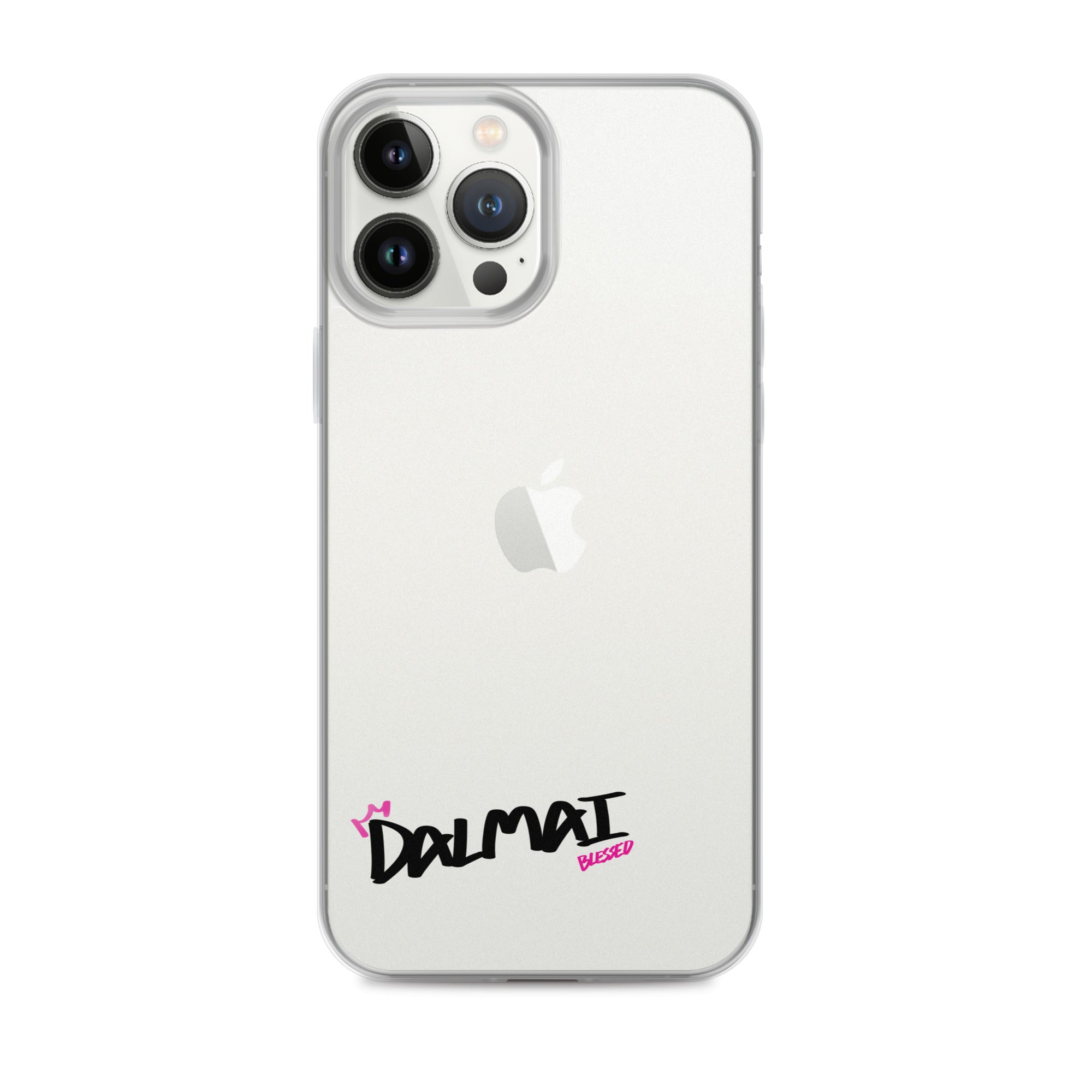 Clear iPhone Case - Dalmai Blessed