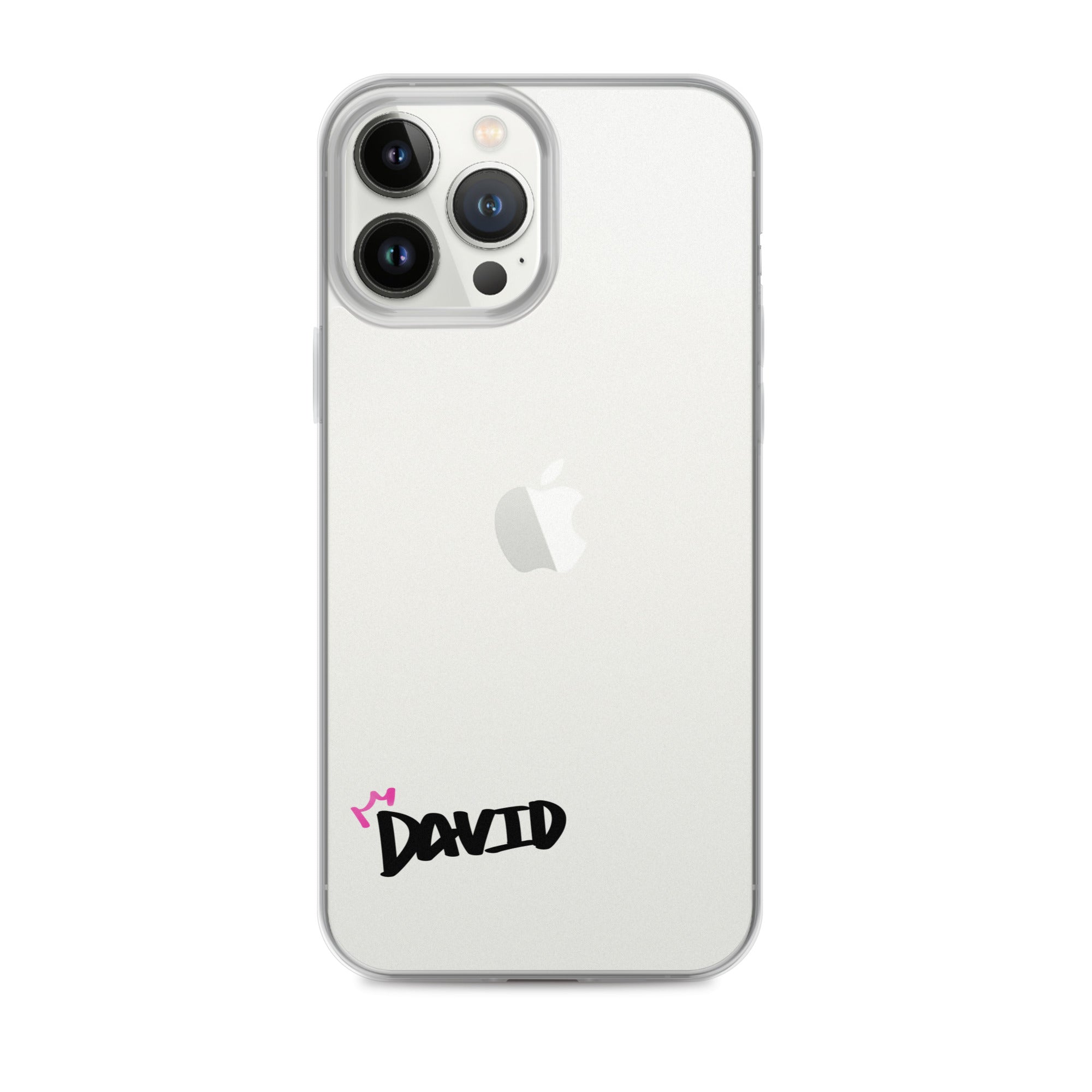 Clear iPhone Case - David