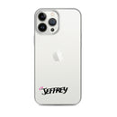 Clear iPhone Case - Jeffrey