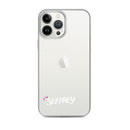 Clear iPhone Case - Jeffrey