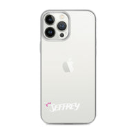 Clear iPhone Case - Jeffrey