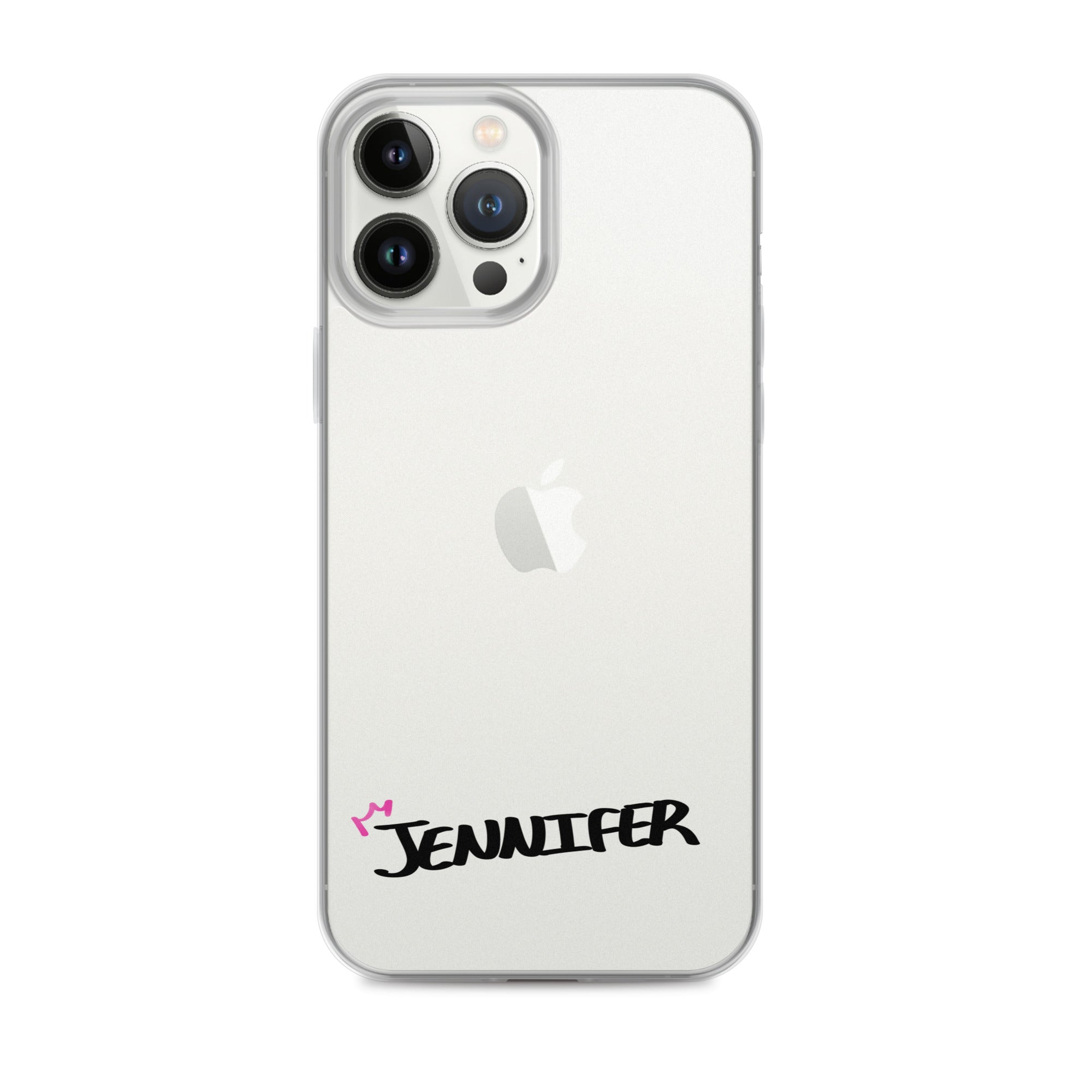 Clear iPhone Case - Jennifer