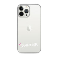 Clear iPhone Case - Jennifer