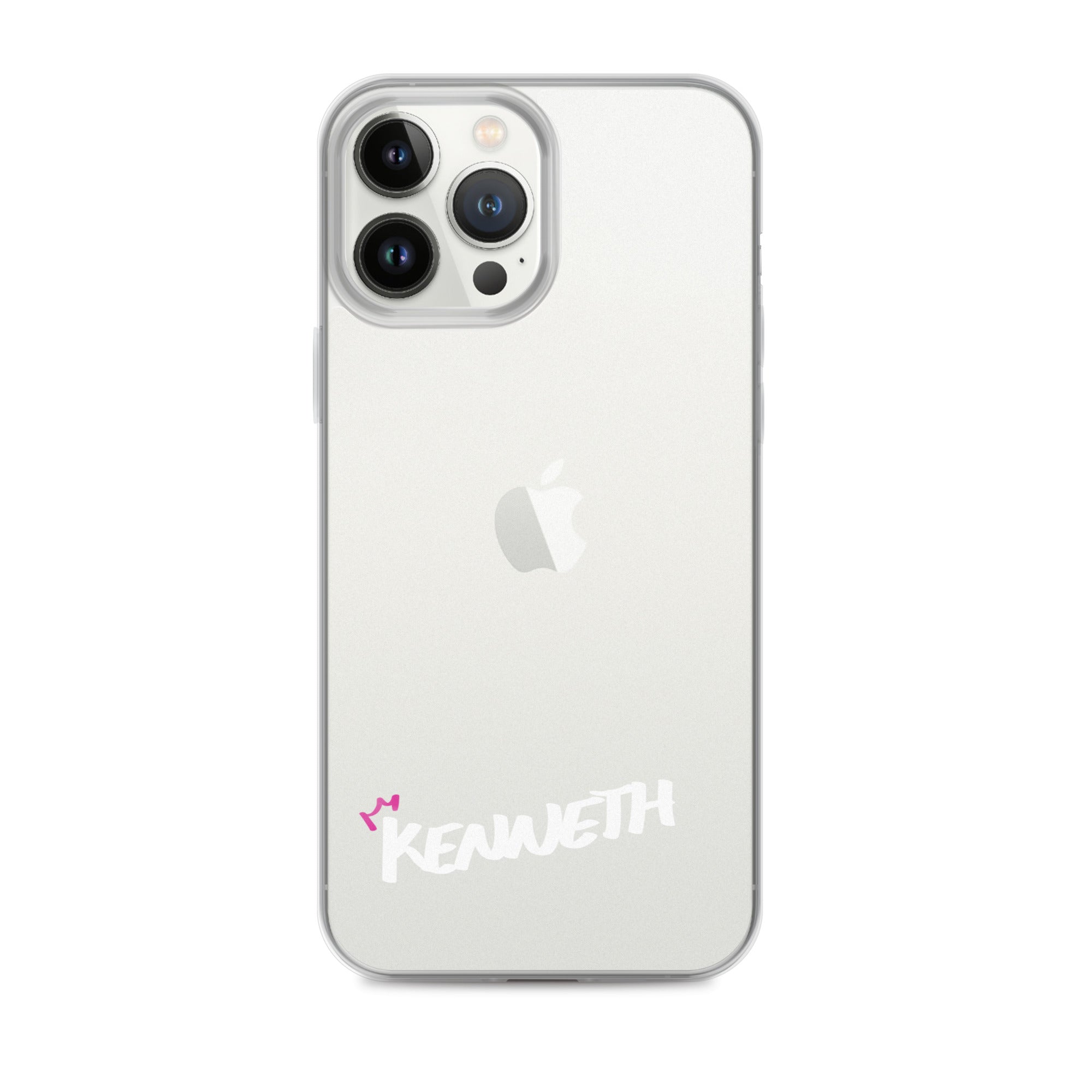 Clear iPhone Case - Kenneth