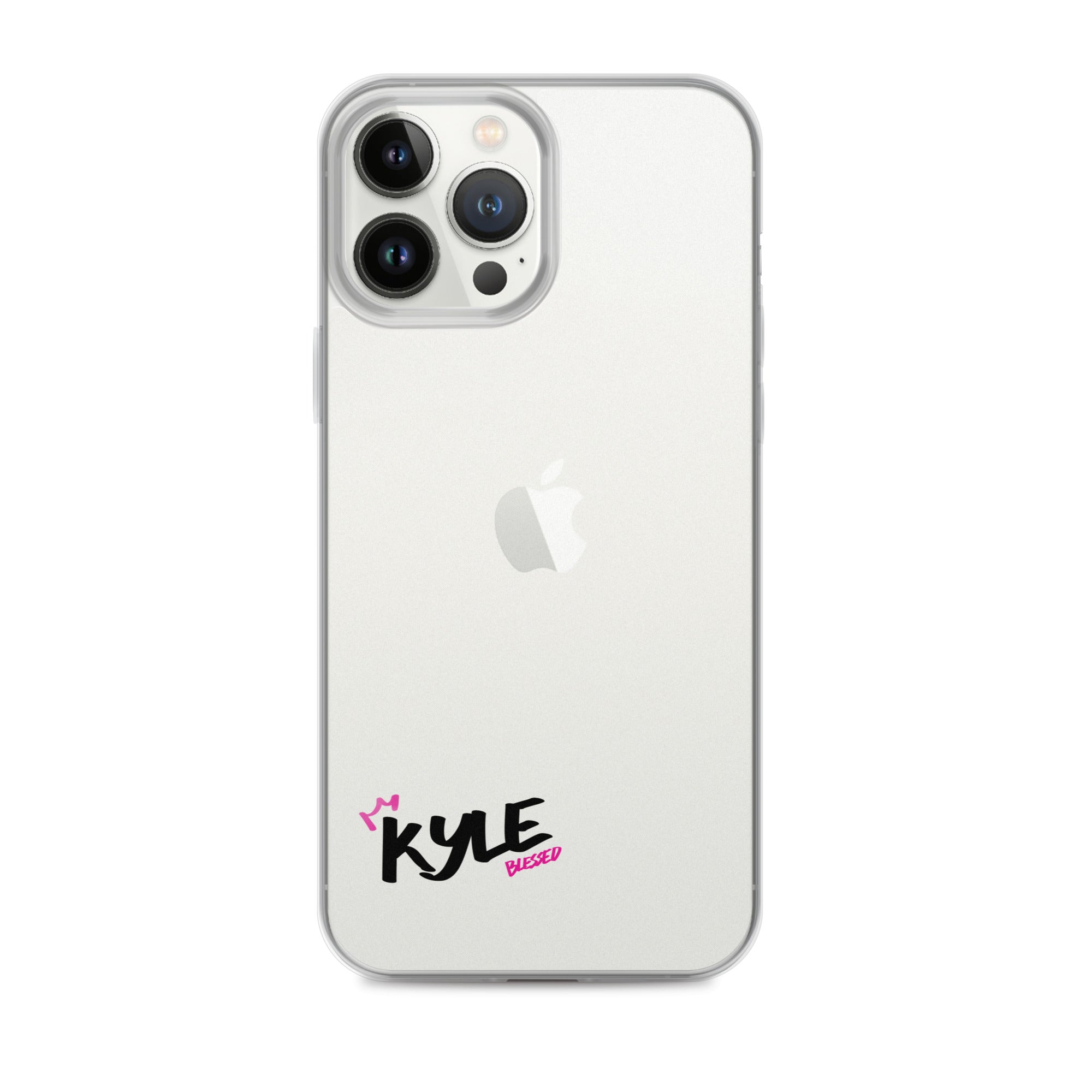 Clear iPhone Case - Kyle Blessed