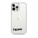 Clear iPhone Case - Megan