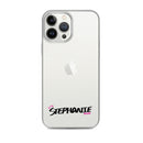 Clear iPhone Case - Stephanie Blessed